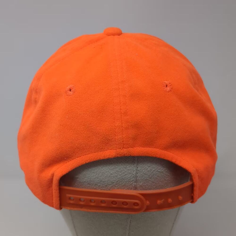 Gamehide Baseball Cap Orange Snapback OS Polyester Embroidered Adjustable Hat - Picture 6 of 9